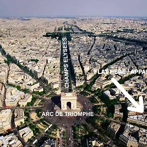 Апартаменты Cosy Arc De Triomphe Champs Elysees, Париж